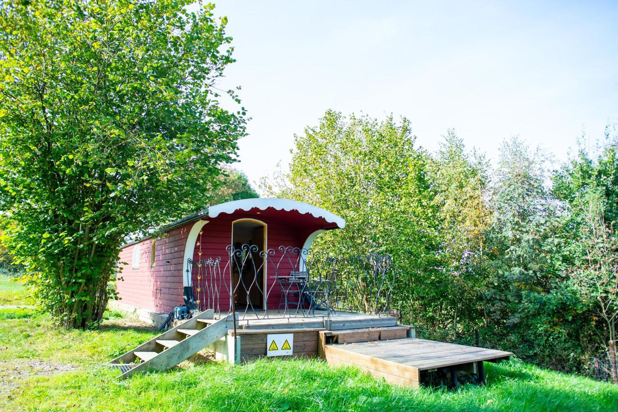 Villa La Tiny House De La Bergerie Lierneux Exterior foto